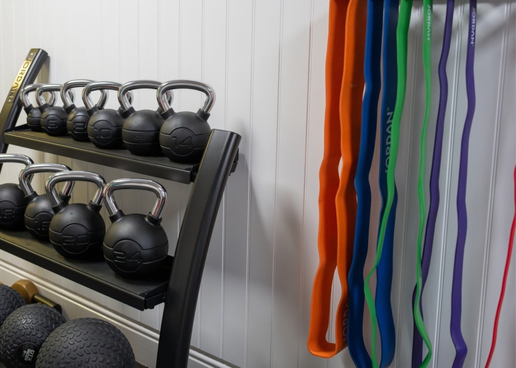 The Falmouth's newly renovated gym exercise