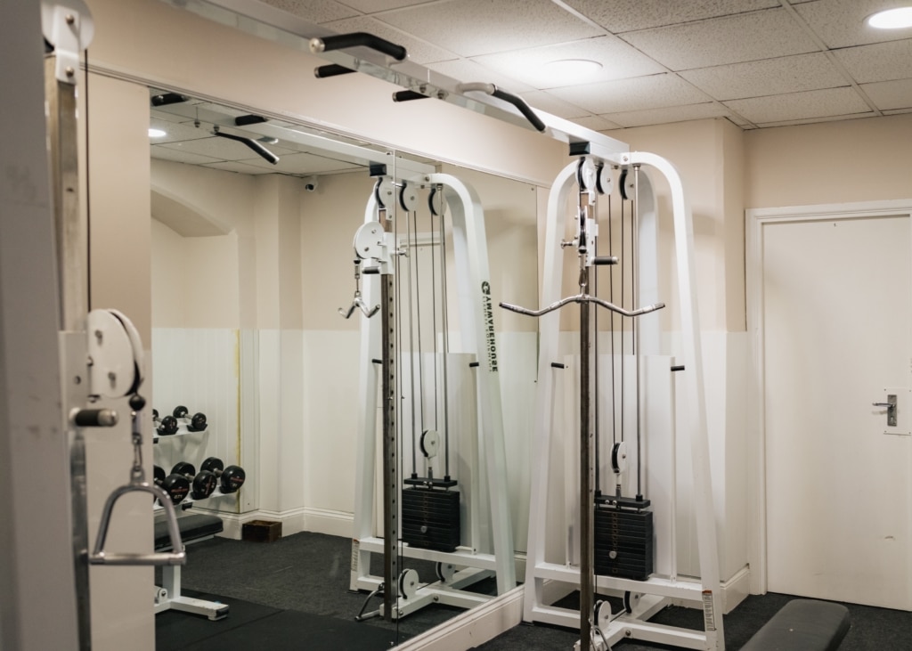 The Falmouth's newly renovated gym